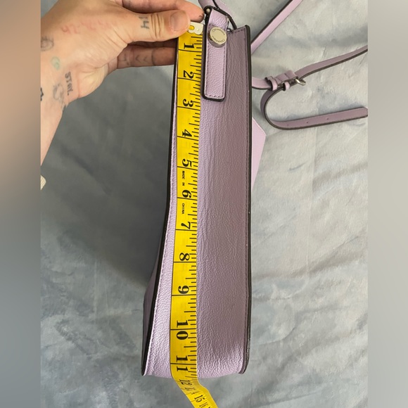 CALVIN KLEIN PURPLE SHOULDER PURSE - Picture 10 of 10